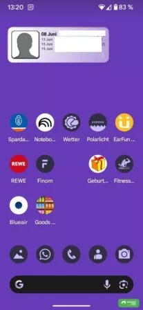 Geburtstag Info Widget direkt auf deinem Homescreen, ein Ersatz für Google Kalender Geburtstage