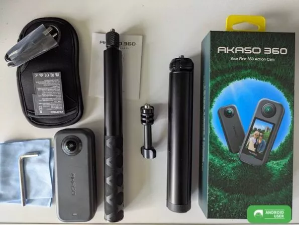 Akaso 360 Action Kamera Unboxing