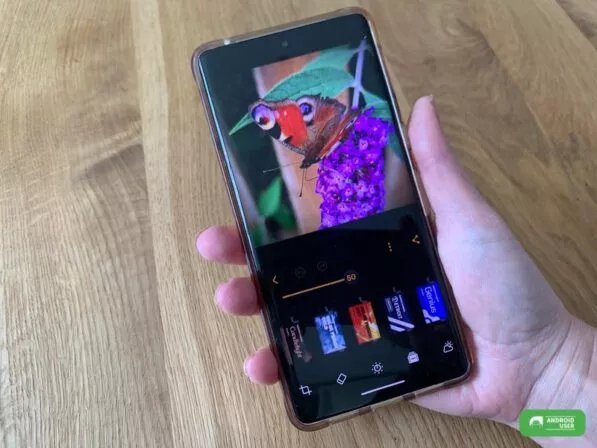 Bildbearbeitung per App 