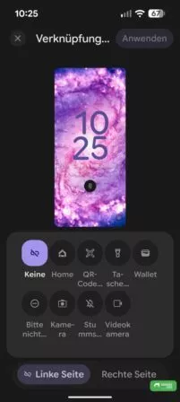 Sperrbildschirmverknüpfungen in Android 16 in neuer Anordnung
