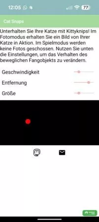 Einstellungen mit verschiedenen Anpassungen