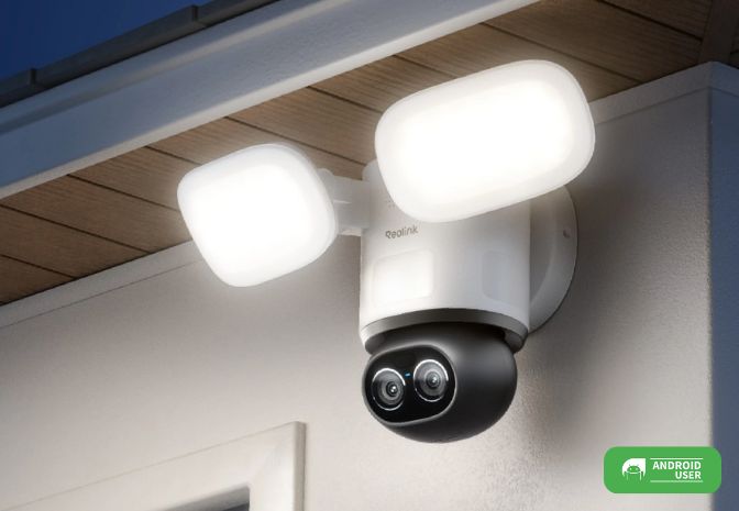 Reolink TrackFlex Floodlight WiFi Überwachungskamera Beitragsbild