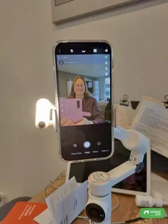 Der AI Tracker am Gimbal hat ein Spotlight