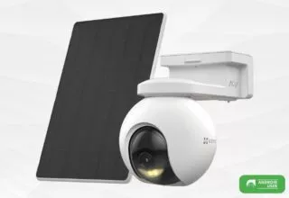 Überwachungskamera im Test – EZVIZ 4K Smart Home Battery Camera and Solar Panel Kit