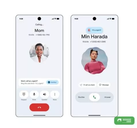 Telefon App von Google mit neuer Anrufgrund Funktion