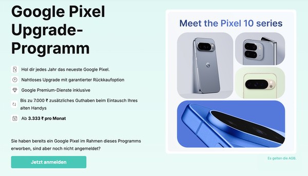 Google Pixel Upgrade Program