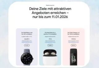 Google Store -Neujahrsangebote bis zum 11.01.2026