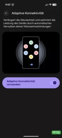 Android 16 Adaptive Konnektivität