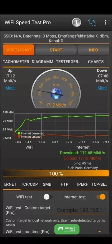 Speedtest eSIM Flieden