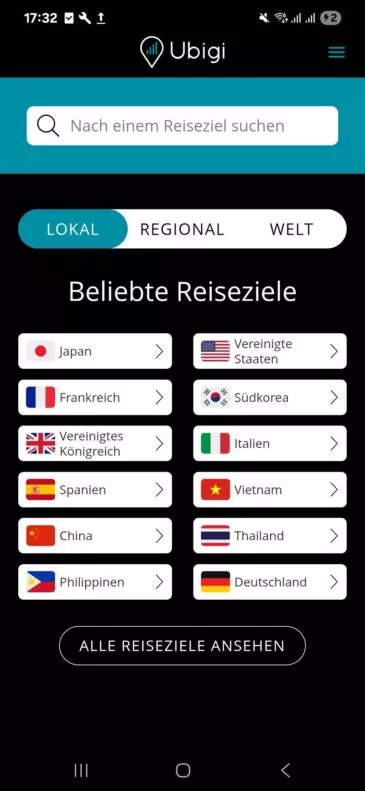 Ubigi eSIM Android App