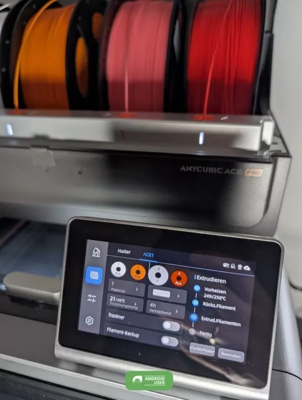 Fehlerhafte Erkennung des RFID-Filaments