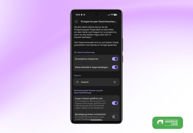 Face ID auf Pixel Phones, Project Toscana, Beitragsbild