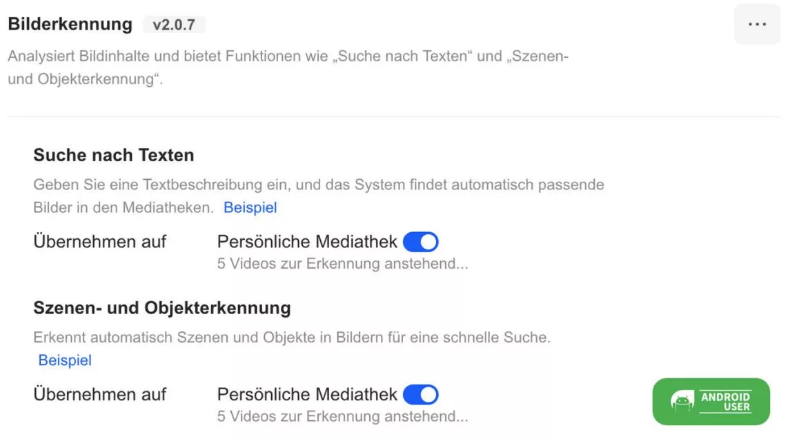 UGREEN NASSync IDX6011 Pro Szenen- und Objekterkennung in Bildern