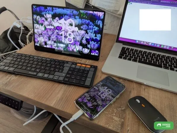 Wenn sich dein Smartphone sperrt, ist auch der Desktop Modus gesperrt
