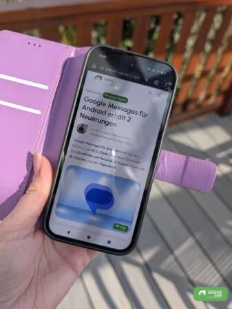 Das Display des Pixel 10a ist auch in der Sonne gut ablesbar