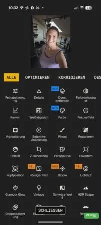 Neue Tools in Snapseed