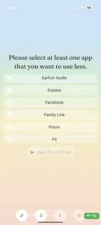 mit minded wählst du Apps aus, um nicht dem Doomscrolling zu verfallen