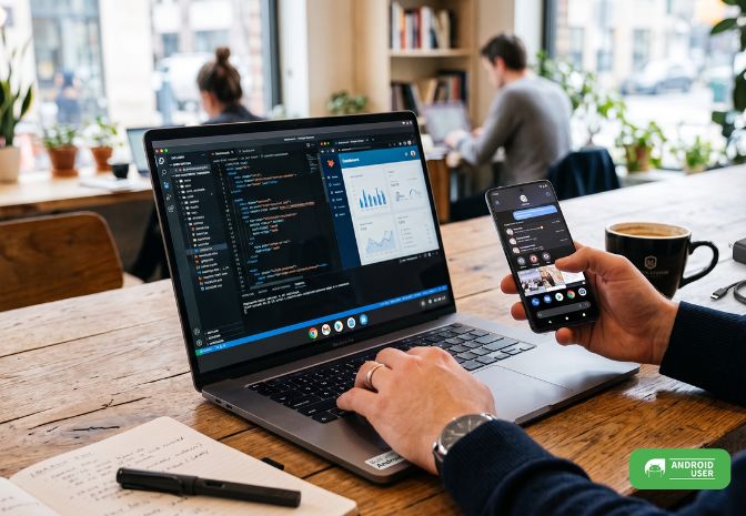 Laptop Smartphone Kombi Beitragsbild