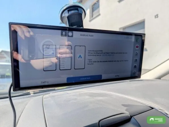 Die Verbindung mit Android Auto erfolgt schnell und einfach