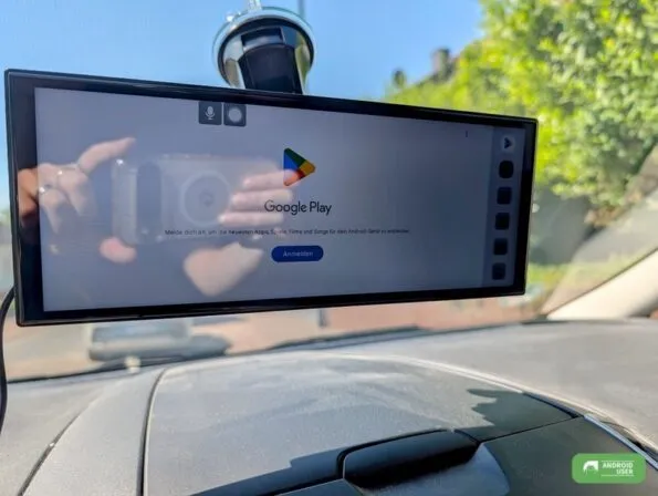 Der Play Store ist auf dem CarPlay Display vorhanden