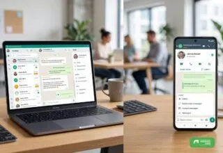 WhatsApp Business Web vs. mobile App: Der praktische Vergleich