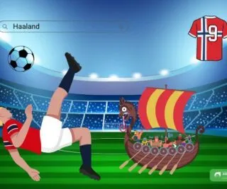 Haaland Easter Egg Viking Row in der Google Suche Beitragsbild
