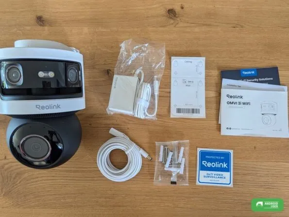 Reolink Omvi 3i WiFi Unboxing der Überwachungskamera