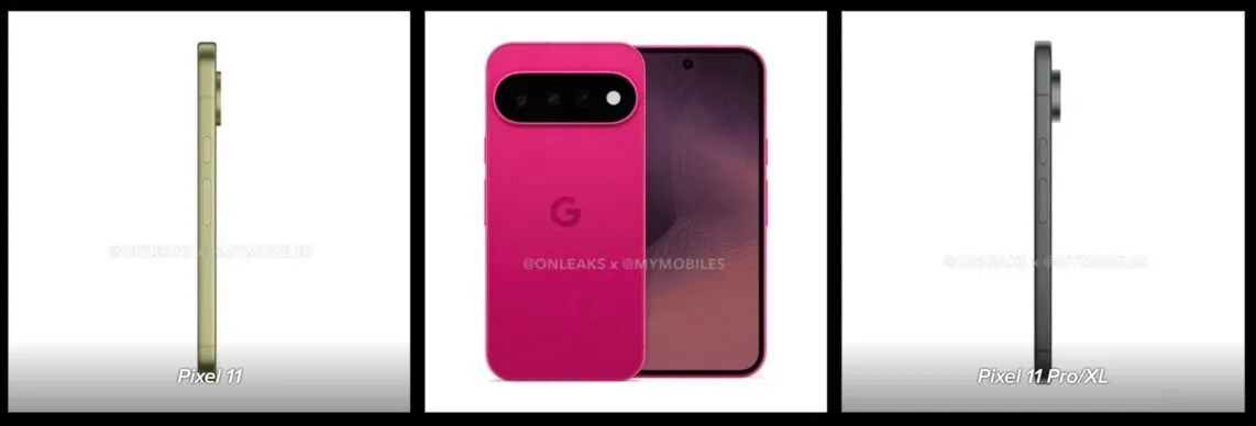 Seitenansicht Pixel 11
